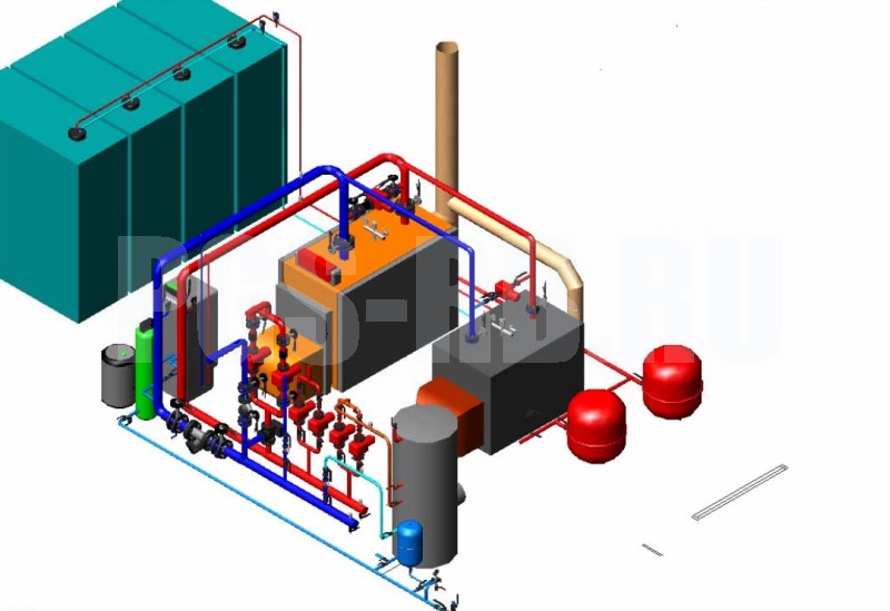Проектирование отдельно стоящих котельных